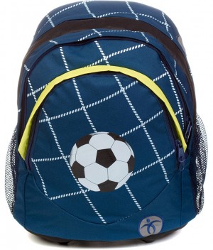 Школьный рюкзак BELMIL 403-25/20 &quot;FOOTBALL&quot; Футбол синий (Сербия) 