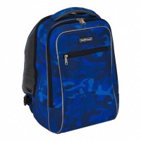 Ученический рюкзак ErichKrause ErgoLine Urban 18L Sea Camo синий